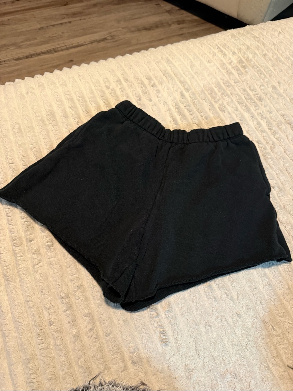 aerie Black Athletic Lounge Shorts